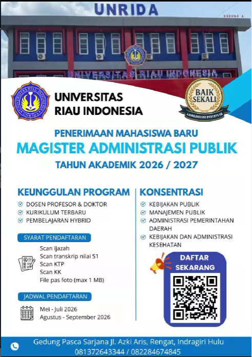 Popup Iklan UNRIDA